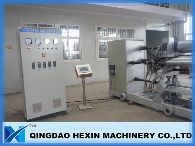 rolling machine for glass processing